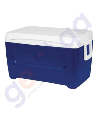 BUY IGLOO 48 QUART -MAJESTIC BLUE- ISLAND BREEZE COOLER IN QATAR