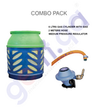 BUY LPG COMBO PACK 6LTR CYLINDER WITH GAS + REGULATOR + 2M HOSE IN QATAR | HOME DELIVERY WITH COD ON ALL ORDERS ALL OVER QATAR FROM GETIT.QA