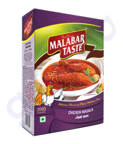 BUY MALABAR TASTE CHICKEN MASALA 200GM IN QATAR | HOME DELIVERY WITH COD ON ALL ORDERS ALL OVER QATAR FROM GETIT.QA