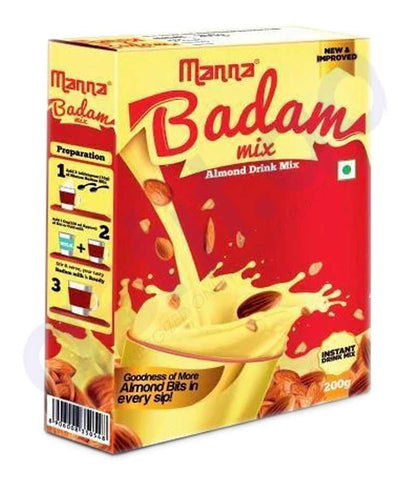 BUY MANNA BADAM MIX 200 GM IN QATAR | HOME DELIVERY WITH COD ON ALL ORDERS ALL OVER QATAR FROM GETIT.QA