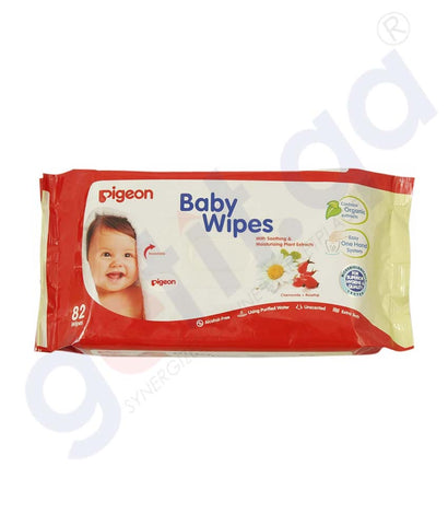 PIGEON BABY WIPES 82S/REF 10583