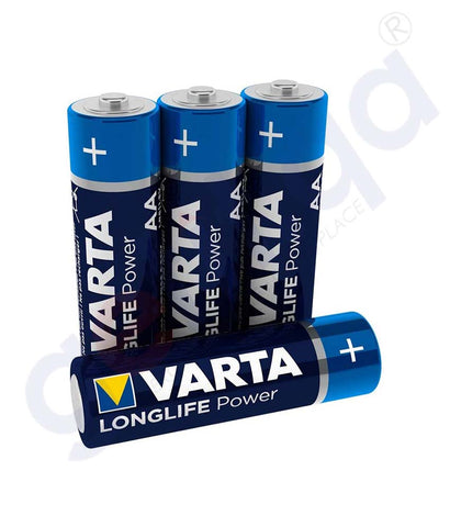 Buy Varta Battery High Energy AAA BLI4 Alkaline Doha Qatar