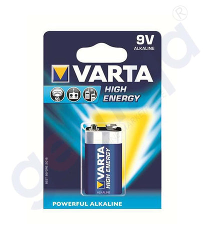 Buy Varta Battery Longlife Power 9V BLI1 Alkaline Doha Qatar