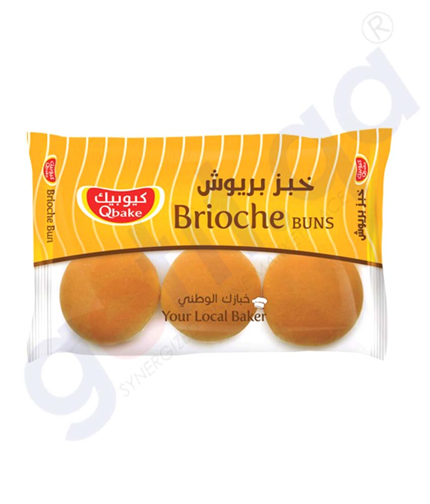Buy Qbake Brioche Bun 6pcs 420g Online in Doha Qatar