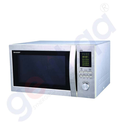 BUY SHARP 43 LITER MICROWAVE OVEN WITH GRILL R78BTST IN QATAR | HOME DELIVERY WITH COD ON ALL ORDERS ALL OVER QATAR FROM GETIT.QA