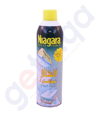 BUY NIAGARA SPRAY STARCH 585ML IN QATAR | HOME DELIVERY WITH COD ON ALL ORDERS ALL OVER QATAR FROM GETIT.QA