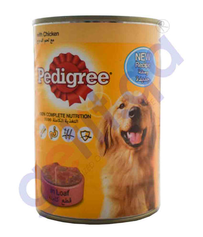 PEDIGREE NUTRITION IN LOAF WITH CHICKEN