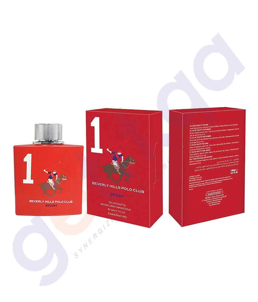 BEVERLY HILLS POLO CLUB ONE EDT FOR MEN 100ML