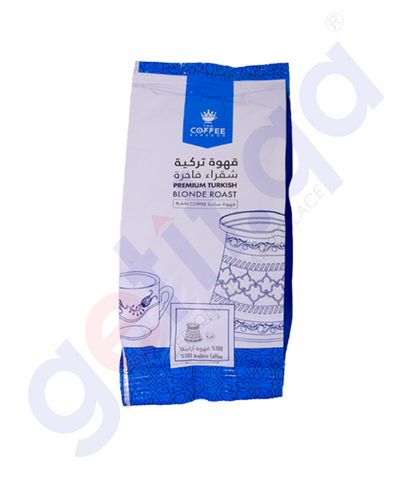BUY PREMIUM TURKISH BLONDE ROAST COFFEE 100 GM IN QATAR | HOME DELIVERY WITH COD ON ALL ORDERS ALL OVER QATAR FROM GETIT.QA