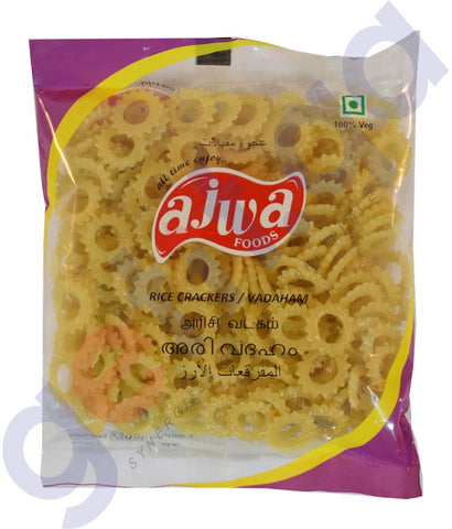 Buy Ajwa Rice Crackers(Vadaham Vathal) Online in Doha Qatar