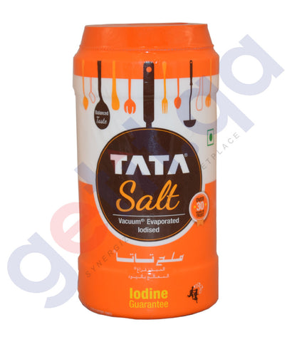 Buy Tata Salt-Vacuum Evaporated Iodised 750g Online Qatar