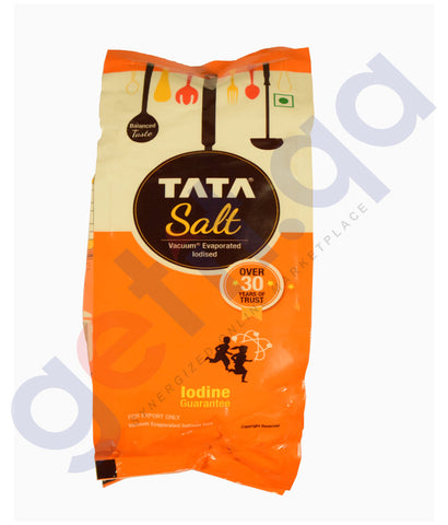 Buy Tata Salt-Vacuum Evaporated Iodised 1Kg Online in Qatar