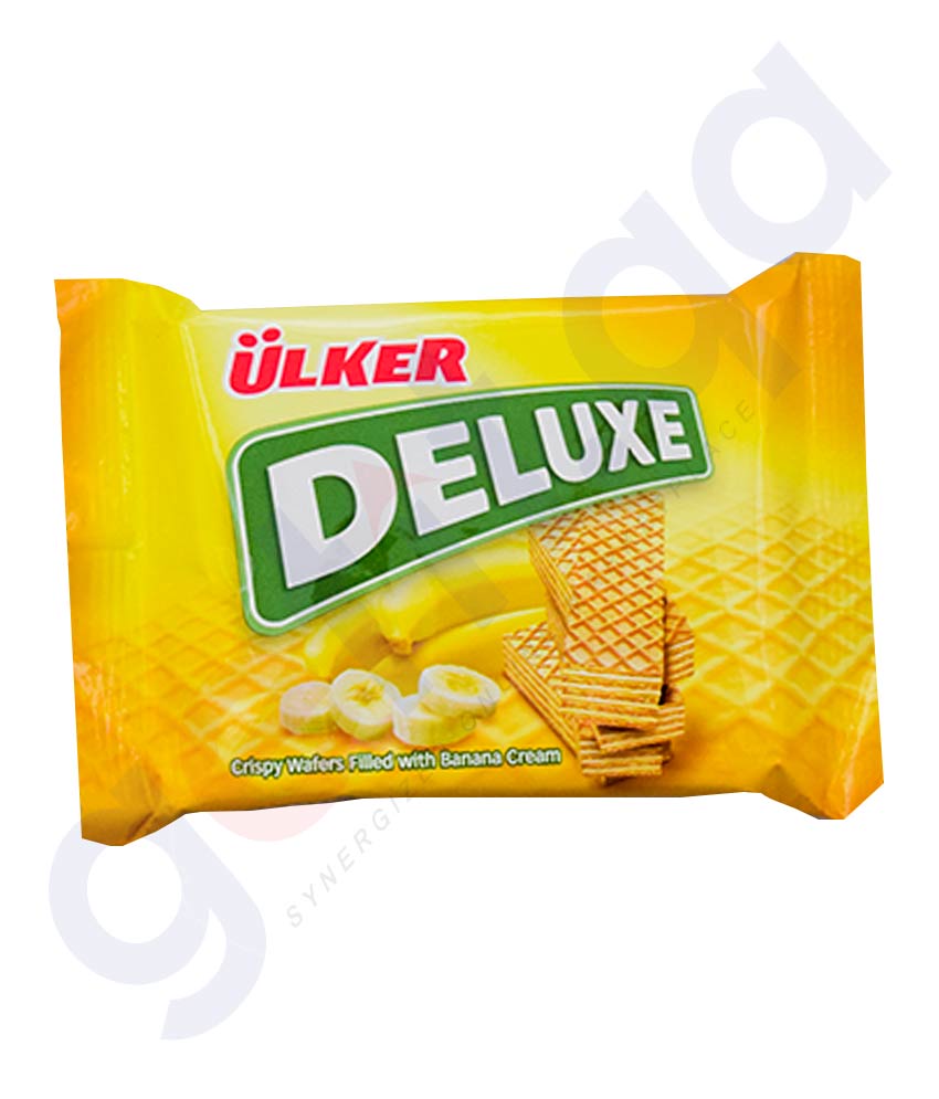 Buy Ulker Deluxe Filled Banana Cream Online in Doha Qatar