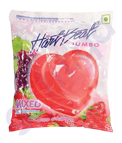 BUY BEST QUALITY HARTBEAT CANDY MIXED FLAVOURS 1KG IN QATAR