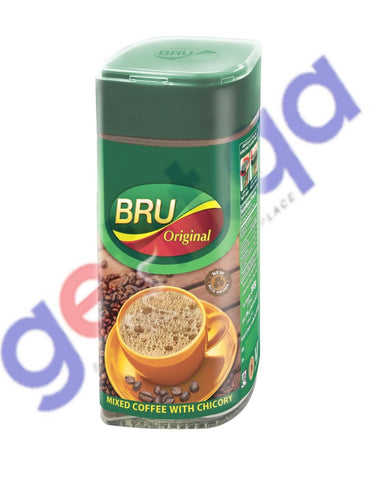 BUY BRU COFFEE ORIGINAL 200GM IN QATAR | HOME DELIVERY WITH COD ON ALL ORDERS ALL OVER QATAR FROM GETIT.QA