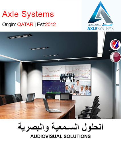 Request Quote for Audio-Visual Solution by Axle Systems. Request for quote on Getit.qa, Qatar's Best online marketplace