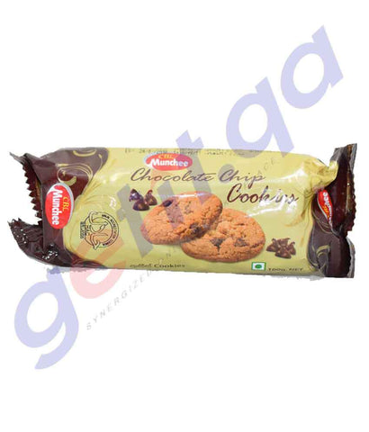 BUY MUNCHEE CHOCOLATE CHIP COOKIES - 100GM IN QATAR | HOME DELIVERY WITH COD ON ALL ORDERS ALL OVER QATAR FROM GETIT.QA