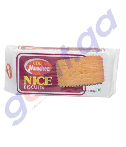BUY MUNCHEE NICE BISCUITS - 200GM IN QATAR | HOME DELIVERY WITH COD ON ALL ORDERS ALL OVER QATAR FROM GETIT.QA