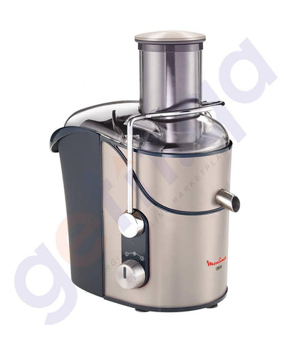 BUY MOULINEX CENTRIFUGAL JUICE EXTRACTOR -SILVER- 1200WATTS -JU655H27 IN QATAR | HOME DELIVERY WITH COD ON ALL ORDERS ALL OVER QATAR FROM GETIT.QA