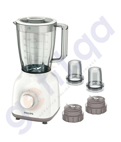 BUY PHILIPS DAILY COLLECTION BLENDER & MINI CHOPPERS HR2113 IN QATAR | HOME DELIVERY WITH COD ON ALL ORDERS ALL OVER QATAR FROM GETIT.QA
