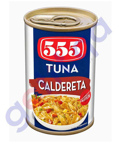 BUY 555 TUNA CALDERETA 155GMS IN QATAR | HOME DELIVERY WITH COD ON ALL ORDERS ALL OVER QATAR FROM GETIT.QA