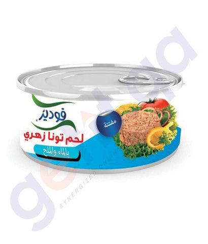 CANNED FOOD - FOODYS LIGHT MEAT TUNA FLAKES IN WATER 185GM