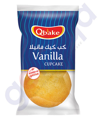 Buy Qbake Cup Cake Vanilla 60g Price Online in Doha Qatar
