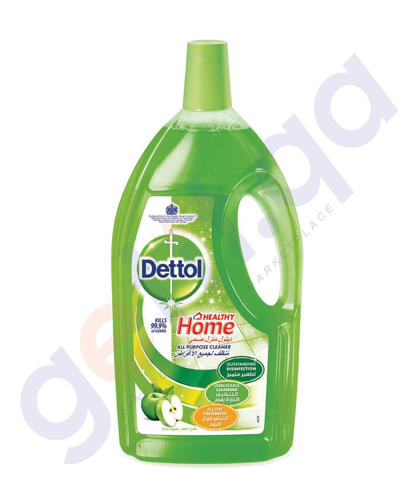 DISINFECTANTS - DETTOL 1.8-LITRE HEALTHY HOME ALL PURPOSE CLEANER GREEN APPLE