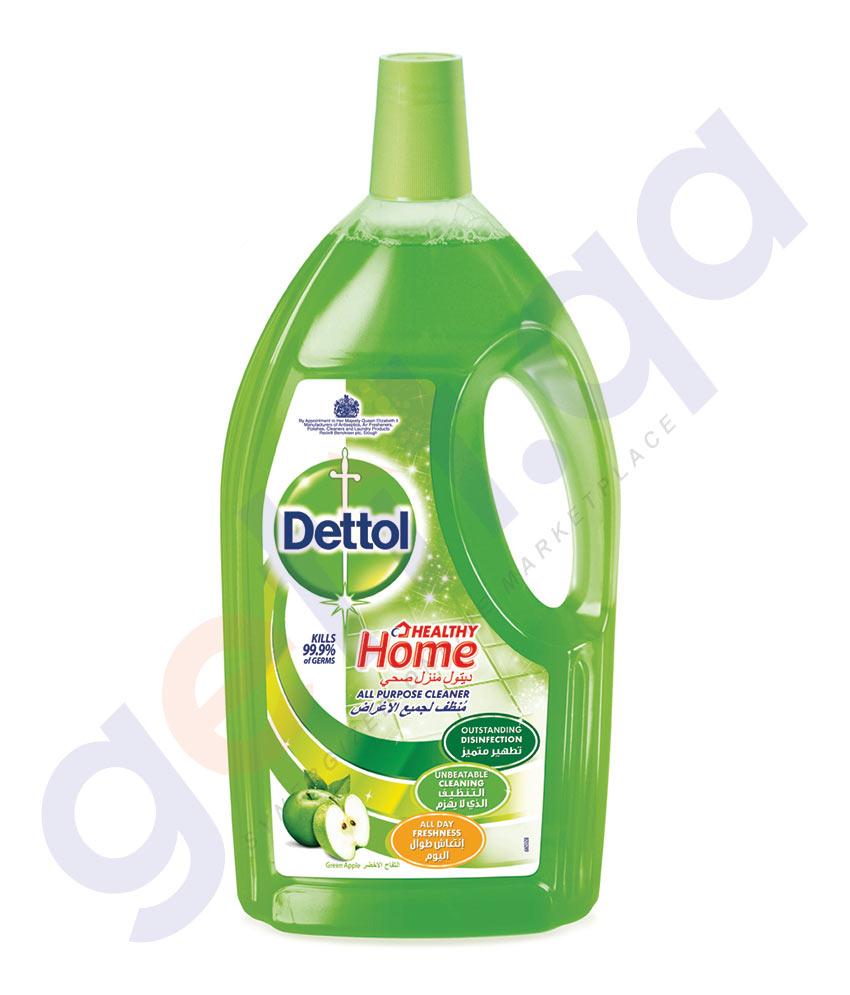 DISINFECTANTS - DETTOL 3-LITRE HEALTHY HOME ALL PURPOSE CLEANER GREEN APPLE