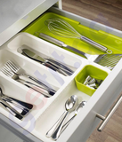 BUY DRAWER STORE EXPANDABLE CUTLERY TRAY IN QATAR | HOME DELIVERY WITH COD ON ALL ORDERS ALL OVER QATAR FROM GETIT.QA