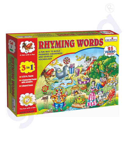 Buy Rhyming Words Reading Puzzles CE00740 in Doha Qatar