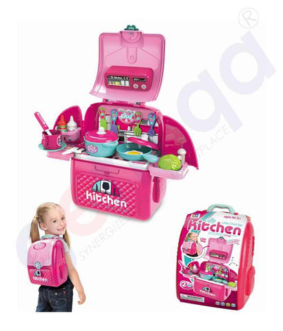 Buy 2-in-1 Little Kitchen Play Set 008-961A in Doha Qatar
