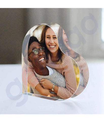 BUY PERSONALIZED CRYSTAL HEART ENGRAVING OPTICAL K9 WITH TEXT AND PICTURE IN QATAR | HOME DELIVERY WITH COD ON ALL ORDERS ALL OVER QATAR FROM GETIT.QA