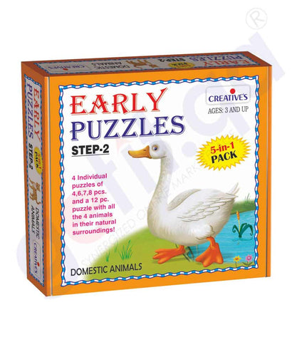 Buy Early Puzzles- Domestic Animals CE00784 in Doha Qatar