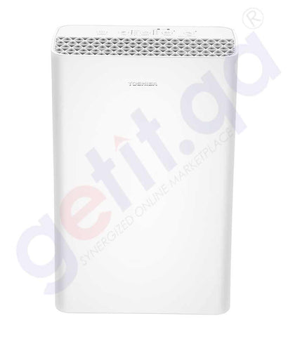 BUY TOSHIBA AIR PURIFIER 4 MANUAL SETTINGS, INCLUDING TURBO SPEED WATT(W): 60 NET WEIGHT: 5.7KG APPLICABLE AREA : 14-24㎡. LOWER SPEED & NOISE LEVEL IN SLEEP MODE CHILD LOCK CAF-Y33XBH(W) IN QATAR | HOME DELIVERY WITH COD ON ALL ORDERS ALL OVER QATAR FROM GETIT.QA