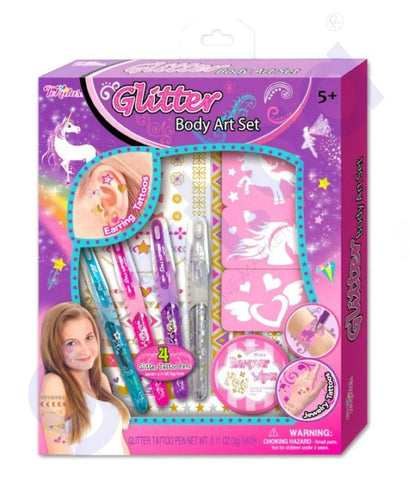 BUY TOKIDAS GLITTER BODY ART SET T10B IN QATAR | HOME DELIVERY WITH COD ON ALL ORDERS ALL OVER QATAR FROM GETIT.QA  