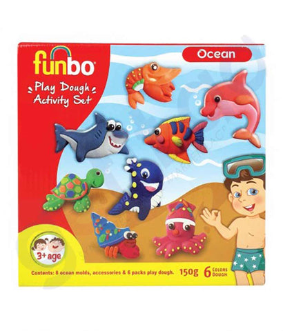 BUY FUNBO ACTIVITY SET PD OCEAN 150G+MOLDS FO-PD-150-OC IN QATAR | HOME DELIVERY WITH COD ON ALL ORDERS ALL OVER QATAR FROM GETIT.QA