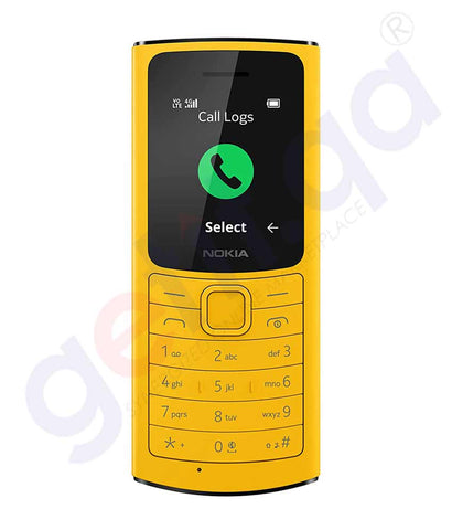 Buy Nokia 110 TA1386 4g Dual Sim Yellow Online Doha Qatar