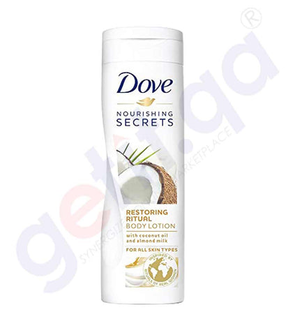 Buy Dove Lotion 250ml Restoring Ritual W/Coconut Doha Qatar