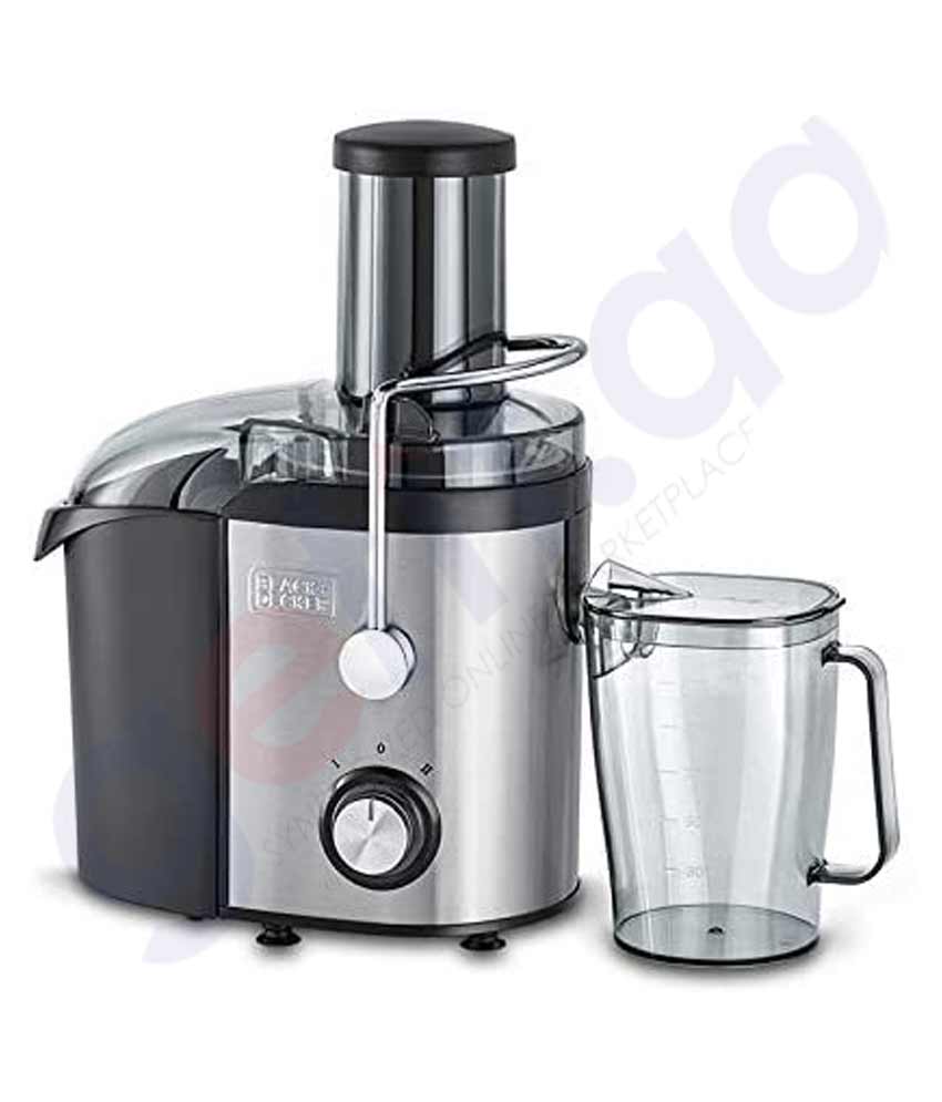 Shop Black & Decker JE400-B5 Juicer Extractor With Wide Chute at best price, GoshopperQa.com