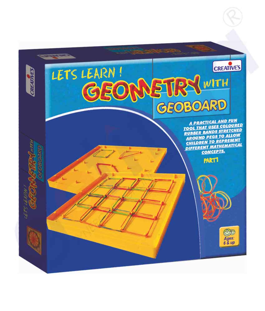 Buy Geometry with Geoboard CE00672 Price Online Doha Qatar