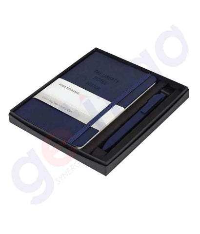 BUY MOLESKINE CLASSIC LARGE NOTEBOOK & GO PEN SET IN QATAR | HOME DELIVERY WITH COD ON ALL ORDERS ALL OVER QATAR FROM GETIT.QA