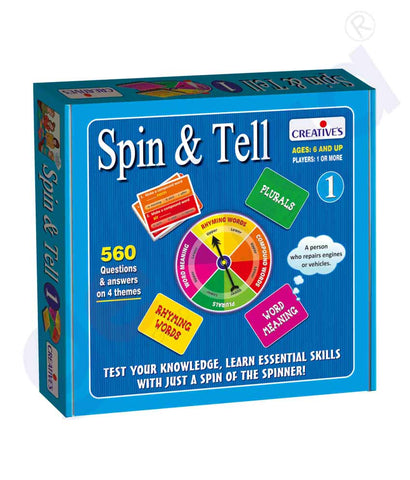 Buy Spin & Tell-1 CE00213 Price Online in Doha Qatar