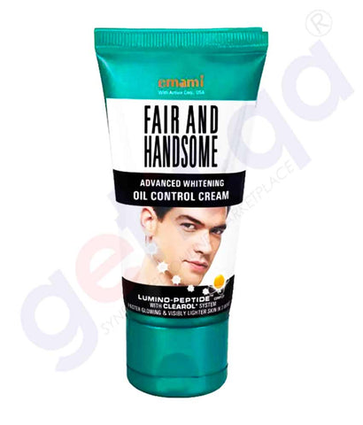 BUY EMAMI FAIR & HANDSOME ADVANCE WHITENING OIL CONTROL CREAM IN QATAR | HOME DELIVERY WITH COD ON ALL ORDERS ALL OVER QATAR FROM GETIT.QA