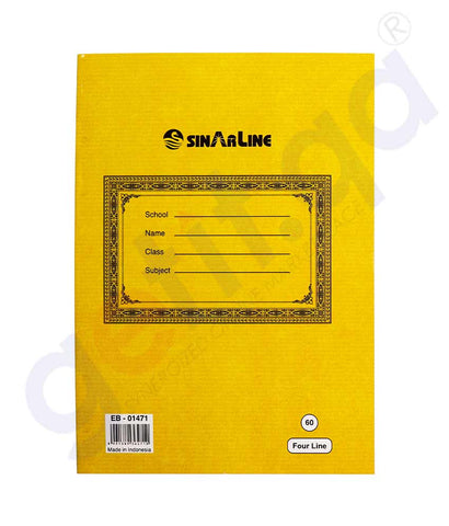 Buy Sinarline Note Book EB-01471 Price Online in Doha Qatar