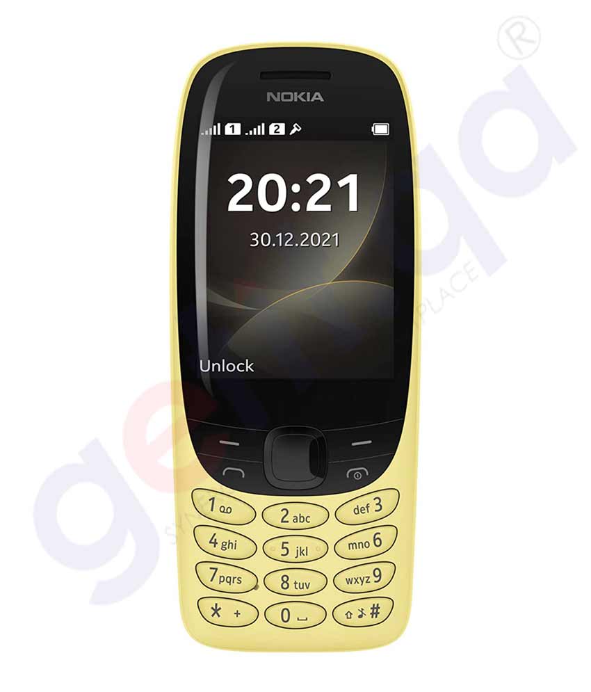Buy Nokia 6310 TA1400 4g Dual Sim Yellow Online Doha Qatar