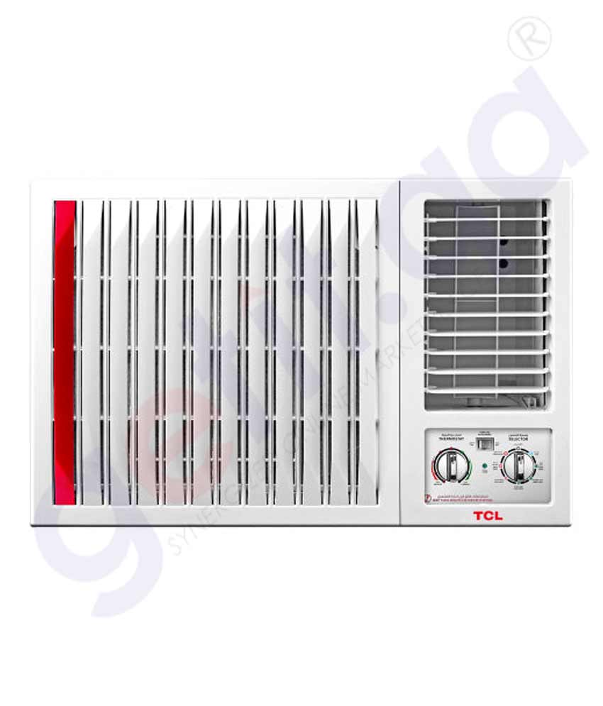 BUY TCL WINDOW AC 2 TON ROTORY COMPRESSOR, 21107 BTU, EER: 9.82, 5 STAR AC, R410 GAS ANNUAL ENERGY -5803KW/H TAC-24CWA/MT IN QATAR | HOME DELIVERY WITH COD ON ALL ORDERS ALL OVER QATAR FROM GETIT.QA