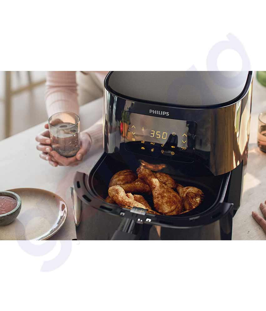  Philips Essential Airfryer XL 2.65lb/6.2L Capacity