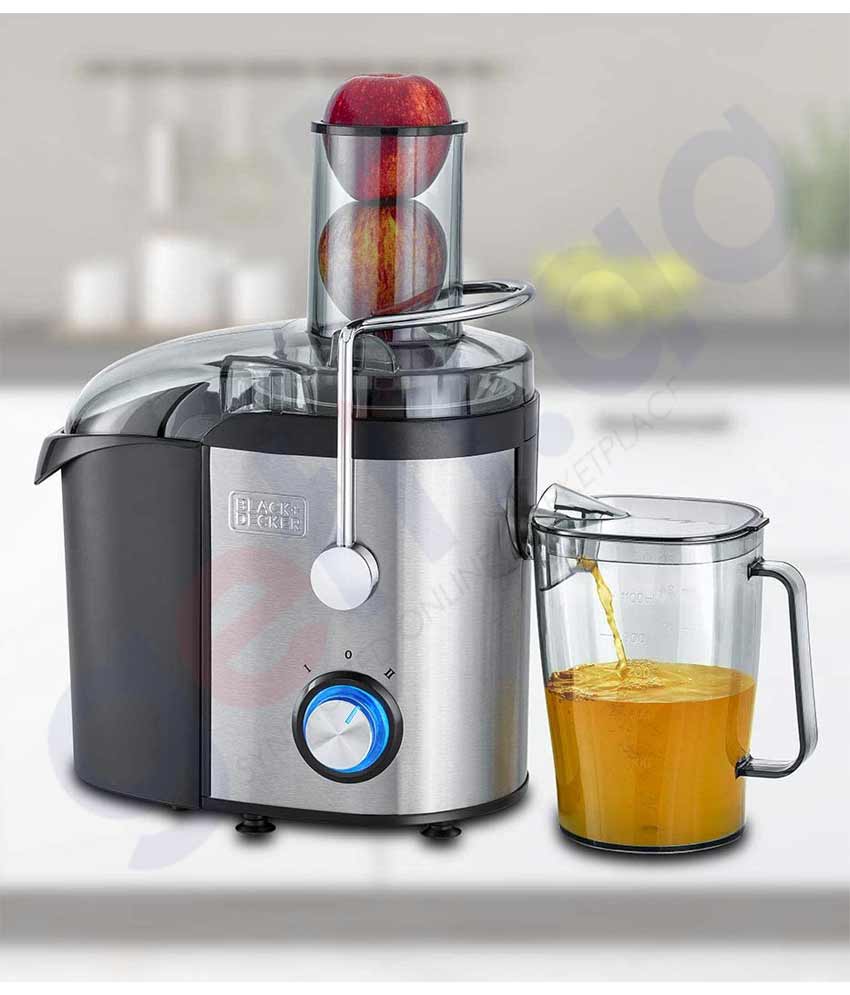 Shop Black & Decker JE400-B5 Juicer Extractor With Wide Chute at best price, GoshopperQa.com