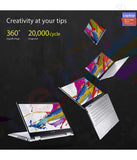 GETIT.QA | Buy Asus Vivobook TP470EZ-EC017T Silver Online Doha Qatar